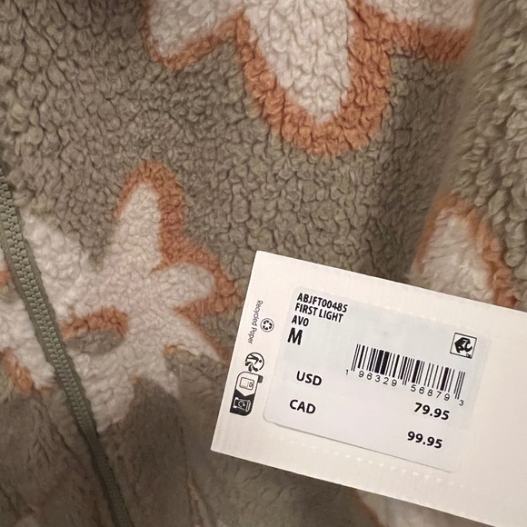 Billabong First Light Full Zip Jacket - Avocado MEDIUM - Picture 4 of 5